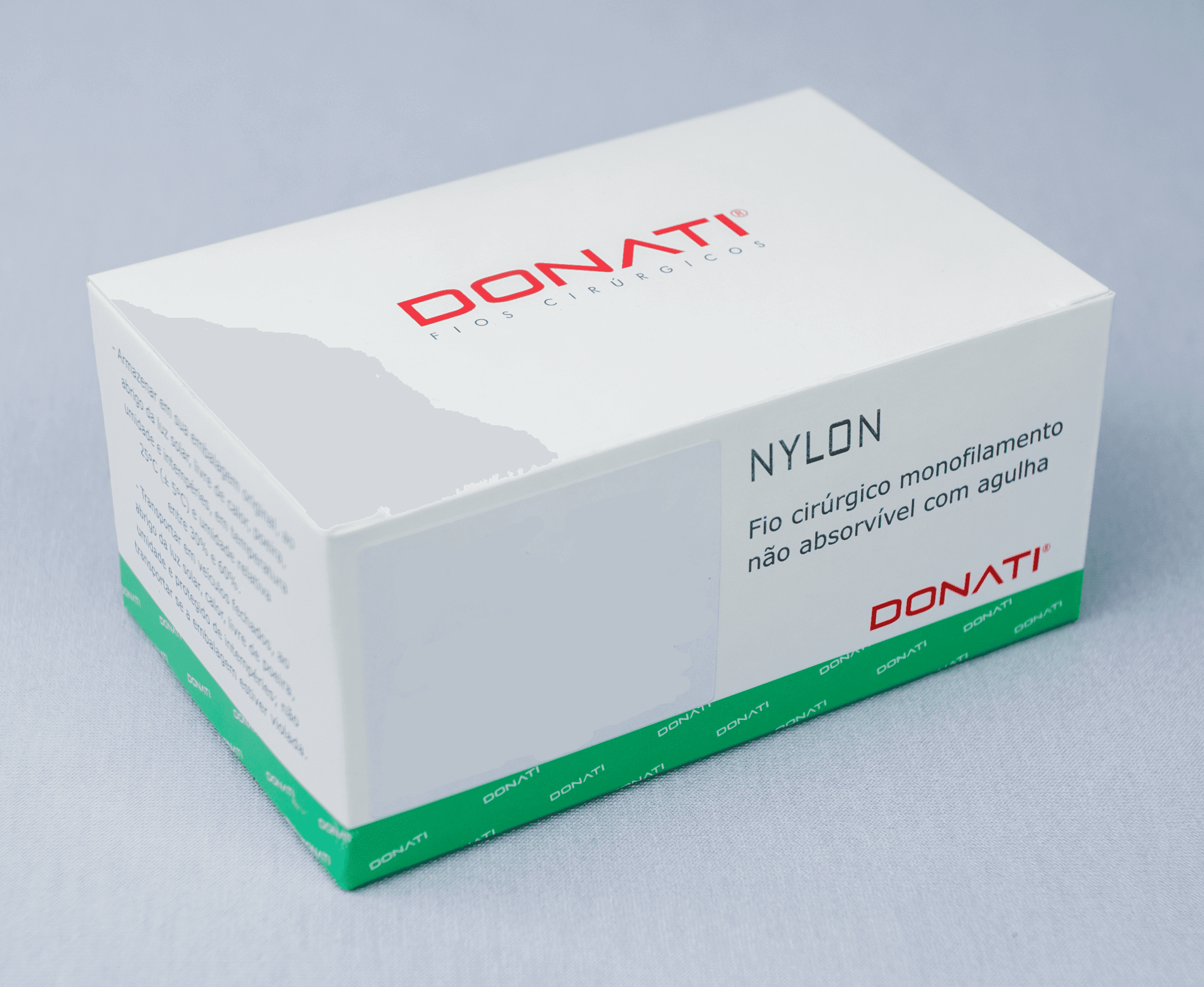 Fio De Sutura Nylon 3 0 Preto Curvatura 45 15mm Donati Dental Vidafarma