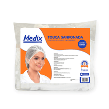 Touca Descartável com Elástico - MEDIX